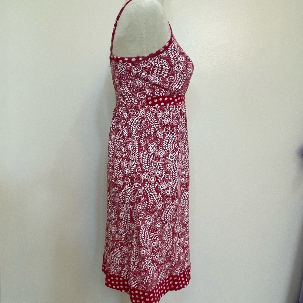 Vintage Faded Glory Red and White Dress - Picture 4 of 6